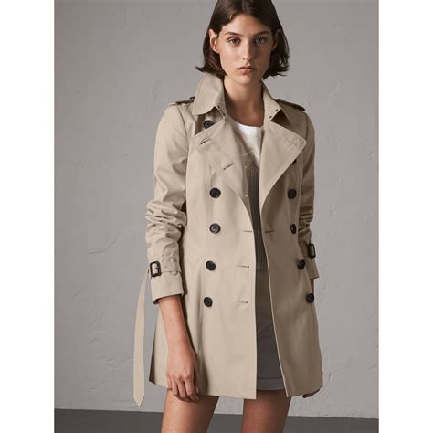 trench coat short women